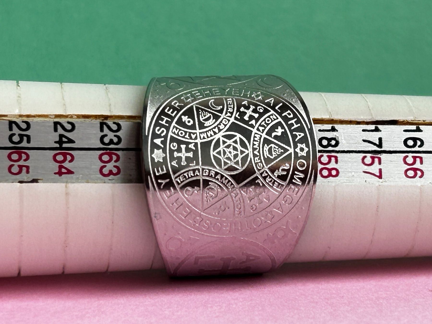 Anelli: Fingerring ALL IS ONE Alpha/Omega (60) – Usato da Dittingen venduto da Bellevista 1