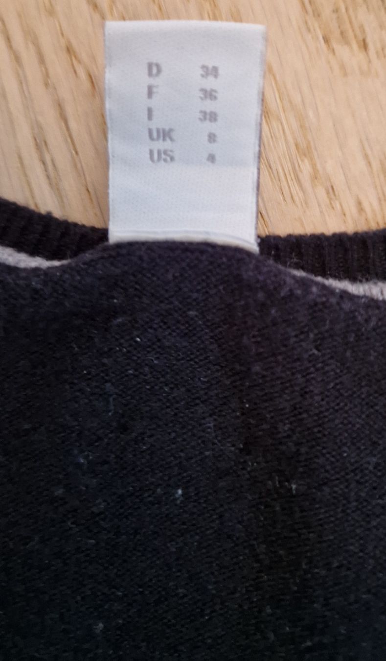 S.Oliver Maglioni & Felpe: S.Oliver Strickpulli, Grösse 34, schwarz – Usato da Gasel venduto da sale65 3