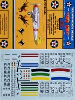 Original Yellow Wings Decal  Aviatik Wingmen VB2/3 1/72