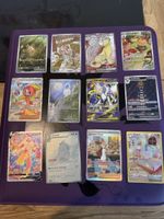 12 Pokemon Sammelkarten gemischt guter Zustand