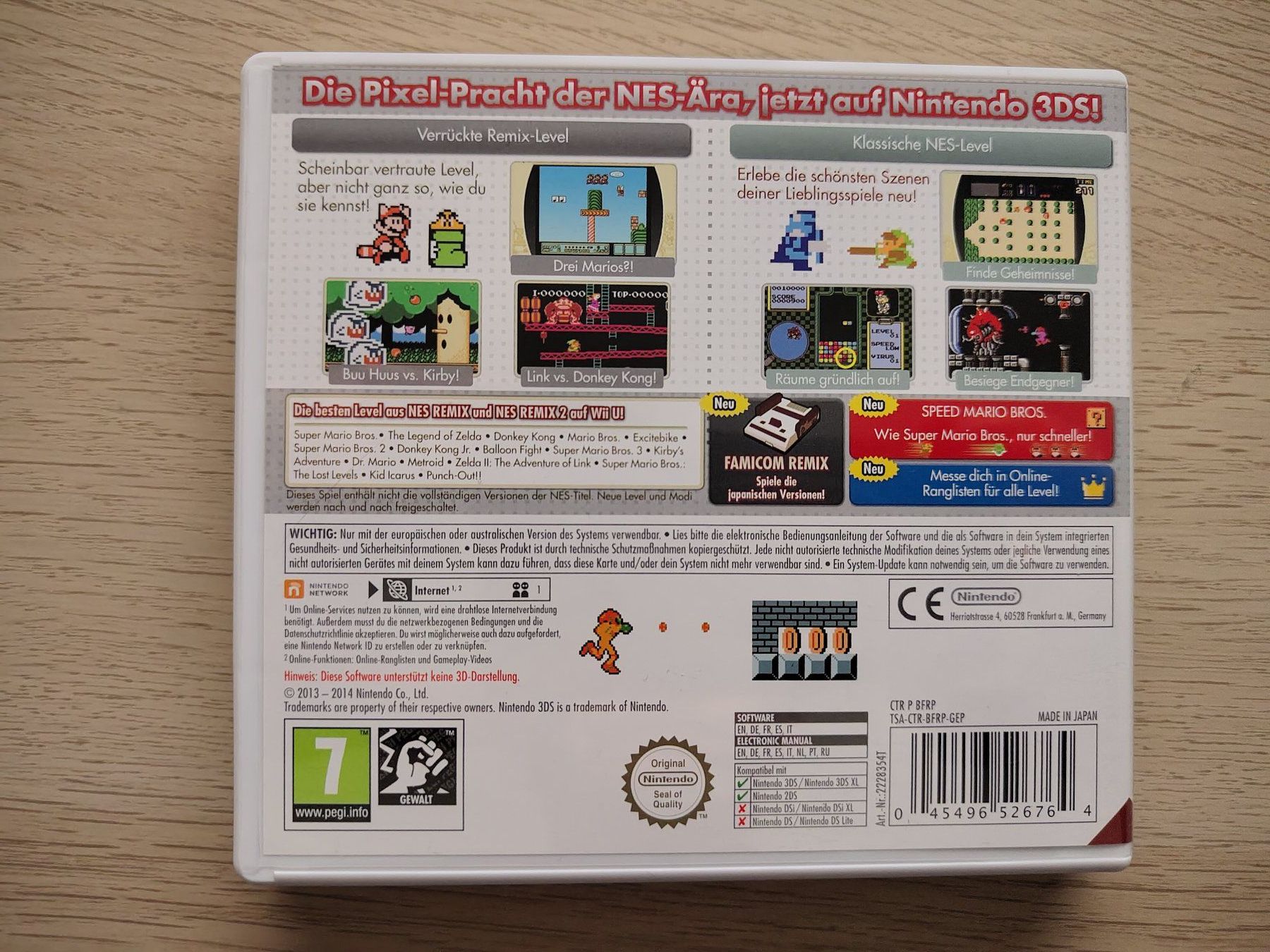 Nintendo Jeux: Ultimate NES Remixe Nintendo 3Ds – D'occasion à Schachen LU par retrogamer 2