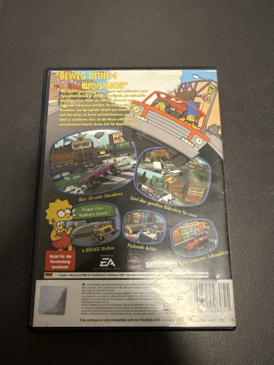 Sony Giochi: The Simpsons Road Rage – Usato da Schaffhausen venduto da sabdiu 1