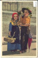 Saluti dal Ticino - 2 Kinder - Litho