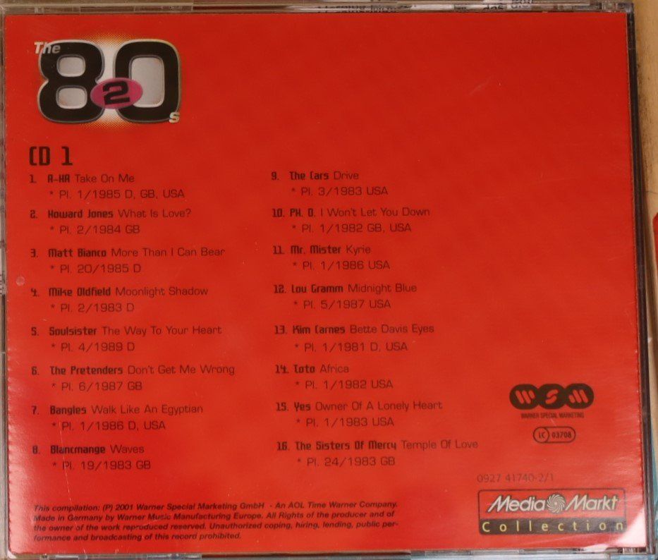 CD: The 80’s – 2 – Usato da Luzern venduto da CONTENTI 2