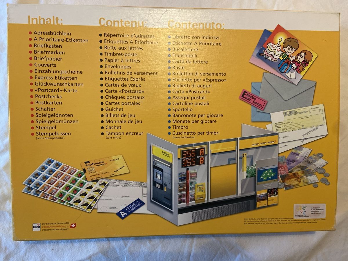Giocattoli: Kinderpost Spielkarten – Usato da Uetikon am See venduto da sarentio 7
