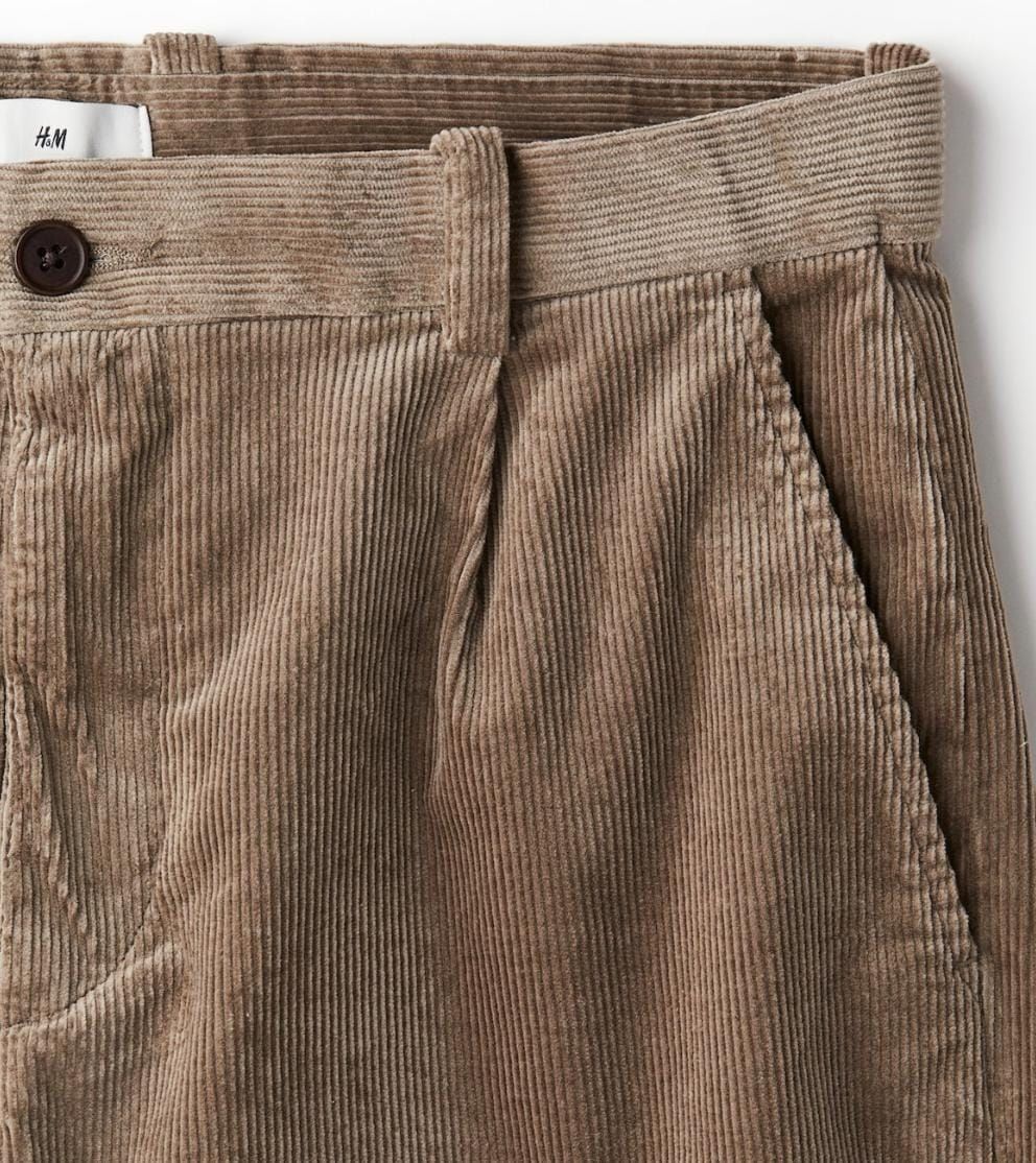 H&M Pantaloni: Braune Manchester Hosen – Usato da Münchenstein venduto da Elnino2000 1