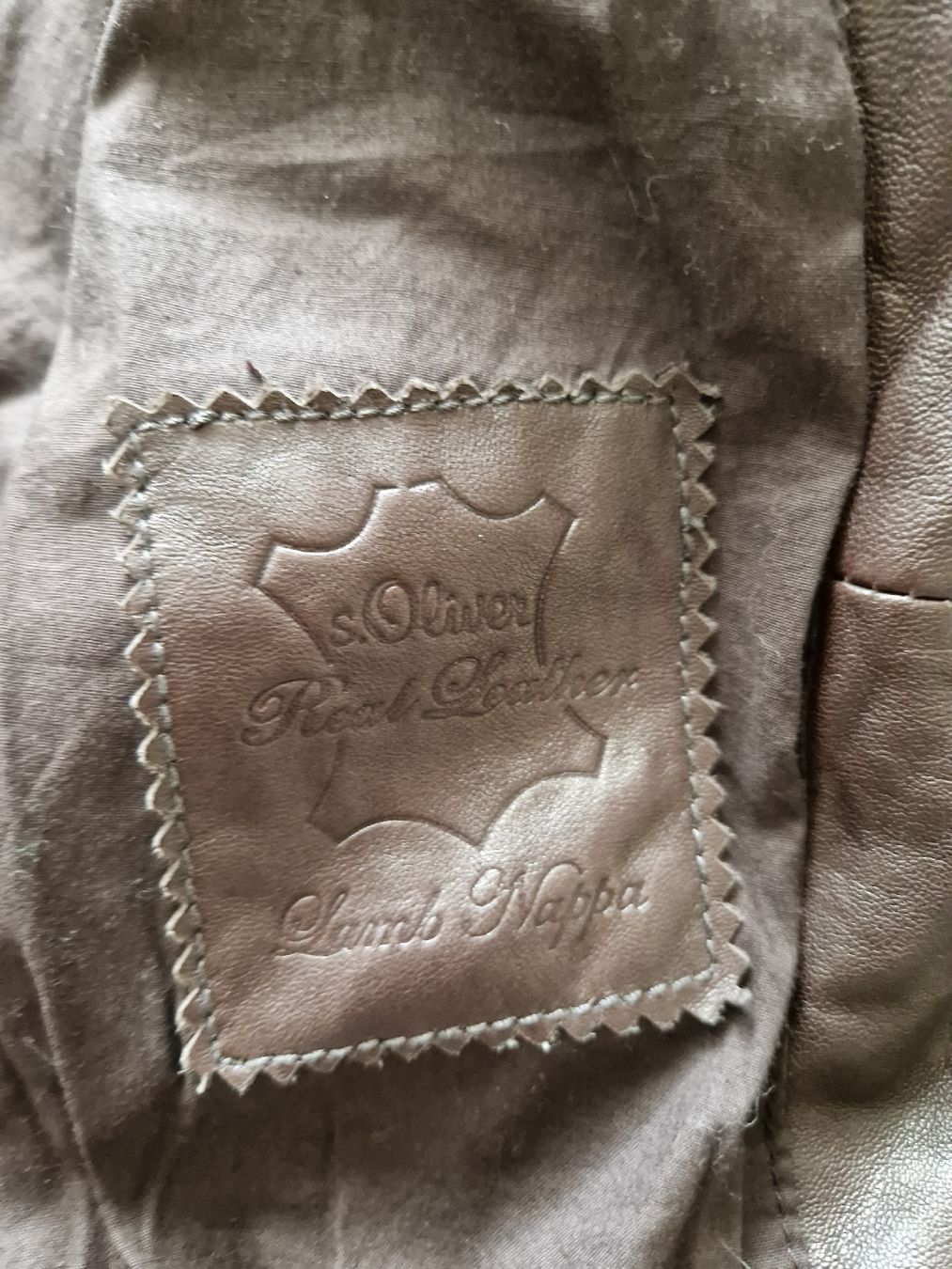 S.Oliver Giacche: Braune Echt Lederjacke S. Oliver Gr. 42 – Usato da Reinach BL venduto da Tinkerbelly27 1