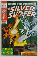 SILVER SURFER 12 🔑KEY ICONIC JOHN BUSCEMA COVER MARVEL 1969