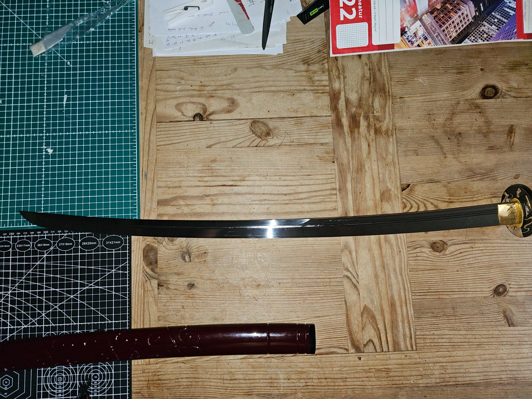 Art international: Hanbon forge - forged katana – Neuf (Voir description) à Sion par val_579n 5