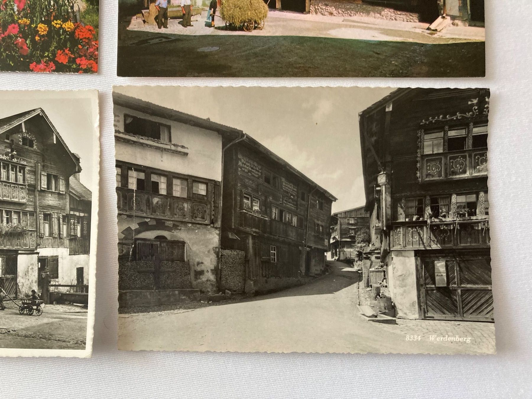 Cartoline postali: 8 AK Werdenberg – Usato da Zürich venduto da Tolima194 4