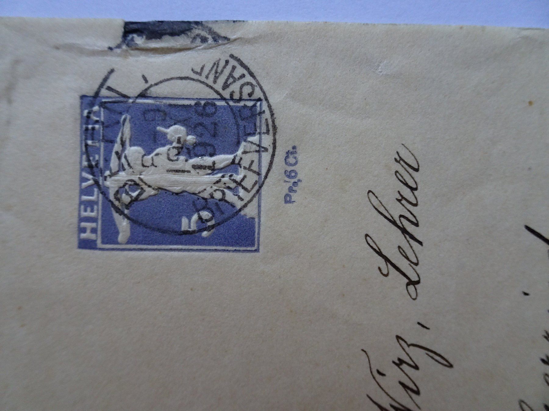 Cartoline postali: 1926 – Usato da Aadorf venduto da Chnorli-Furz 1