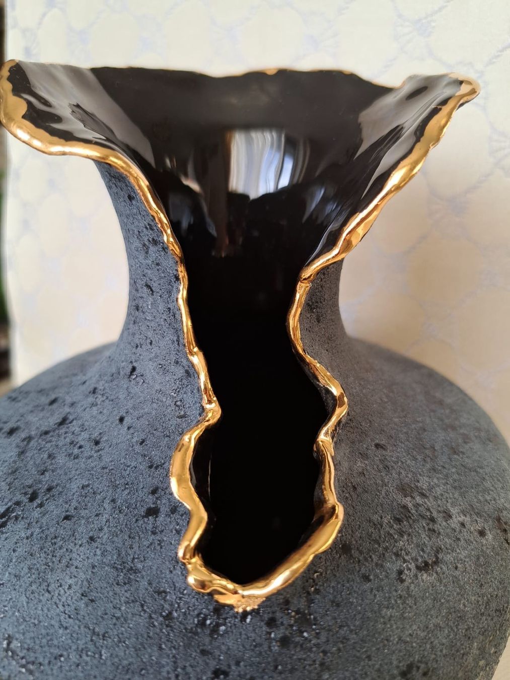 Vasen & Gefässe: schöne dekorative Vase mit Goldrand – Gebraucht aus Neuhausen am Rheinfall von mariess 3