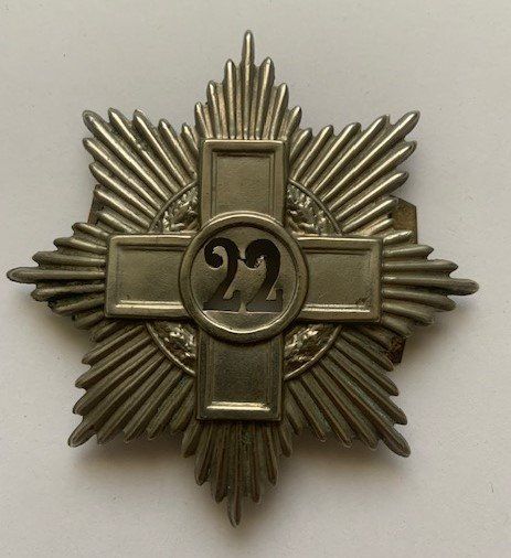 Emblem Insigne Tschako Shako 1883/4 Kavallerie Cavalerie 22 (Gebraucht ...
