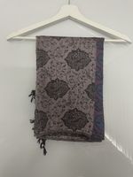 Kaschmirschal in blau/violett