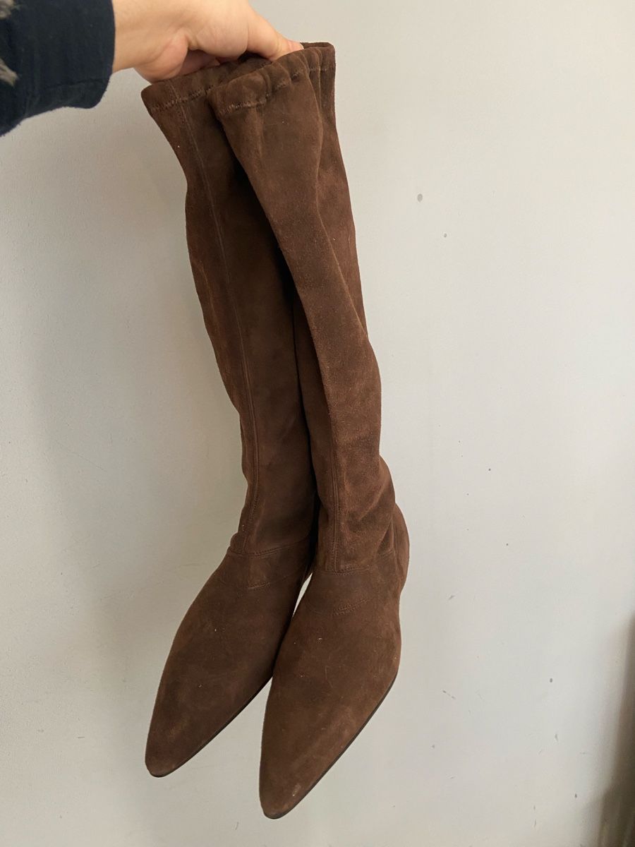 Jil Sander Damenschuhe: Bottes Jil Sander – Gebraucht aus Montreux von Perledor