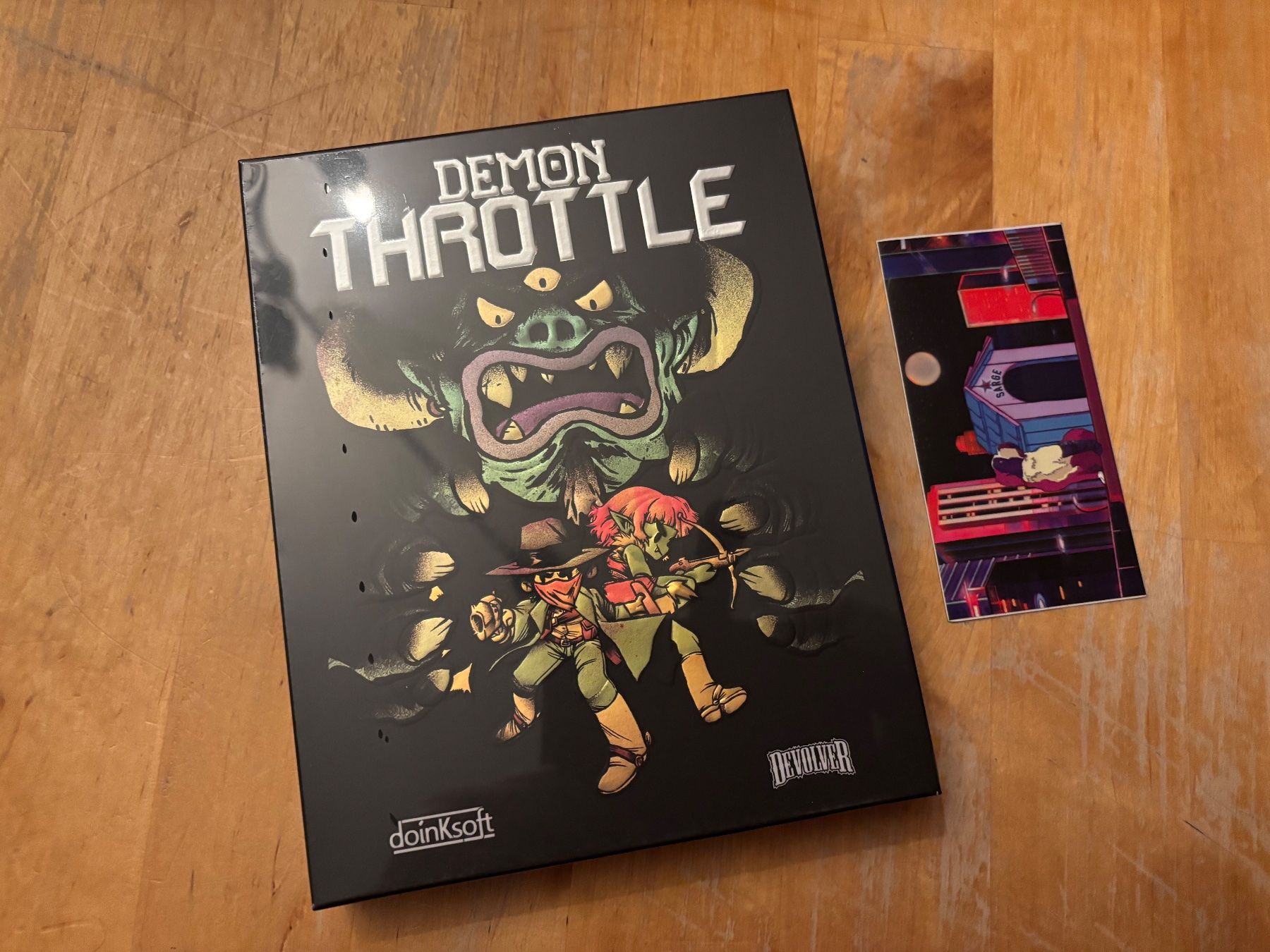 Giochi: Demon Throttle (NEU) Nintendo Switch Konsole. – Nuovo e nell'imballaggio originale da Frenkendorf venduto da Fionchen