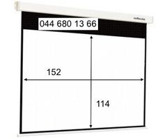 Beamer Leinwand Rollo 158 x 137 cm Marke Reflecta