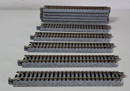 Kato 10 x Gleis gerade 124 mm Kato 20-020 Spur N wie Neu