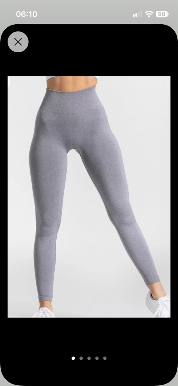 Teveo Leggings: Teveo Classy Leggings Grau Gr. L – Usato da Zug venduto da IndiQueen