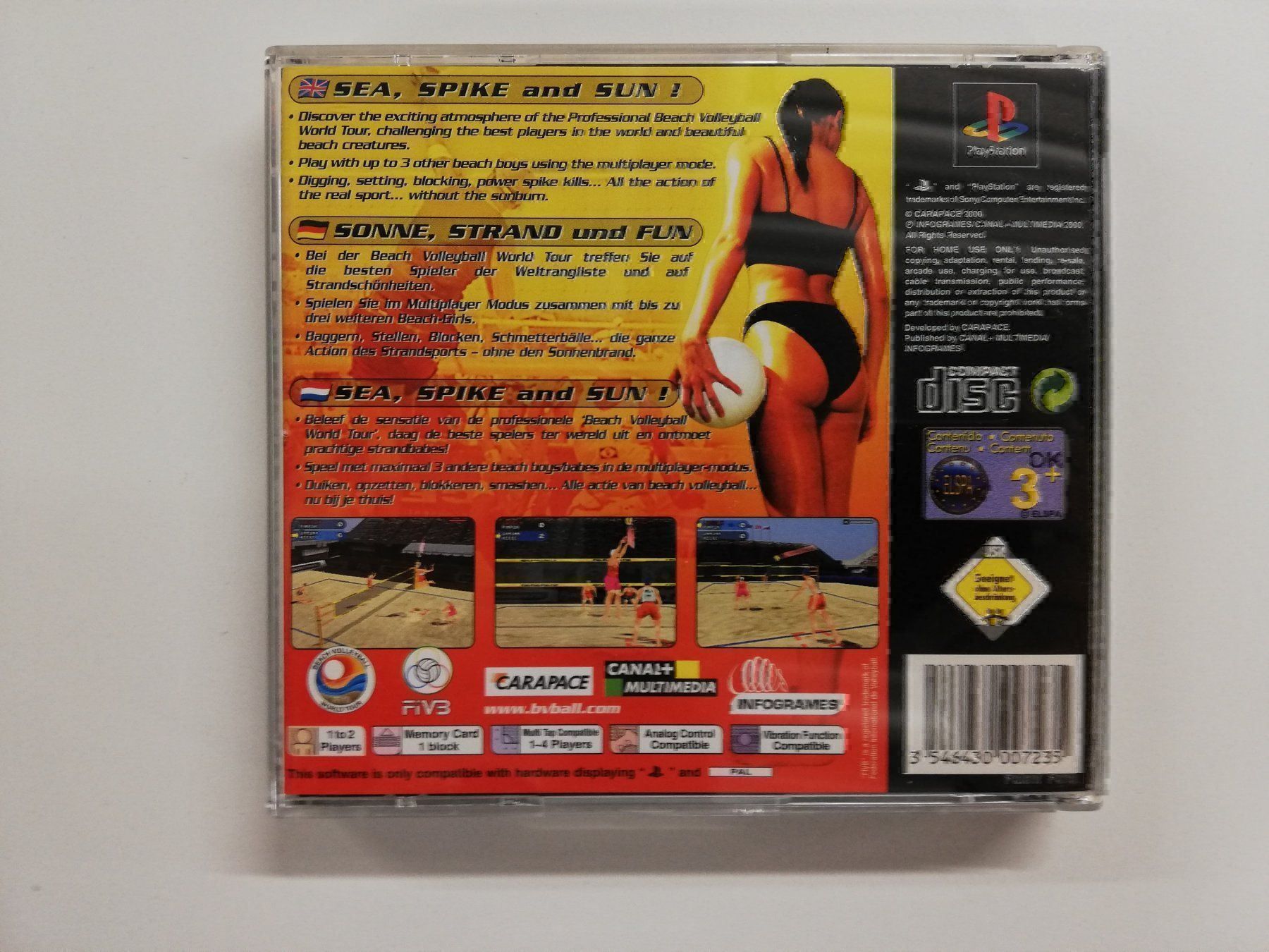 Sony Giochi: Beach Volleyball / Sony Playstation 1 – Usato da St. Gallen venduto da zorro_dc 1