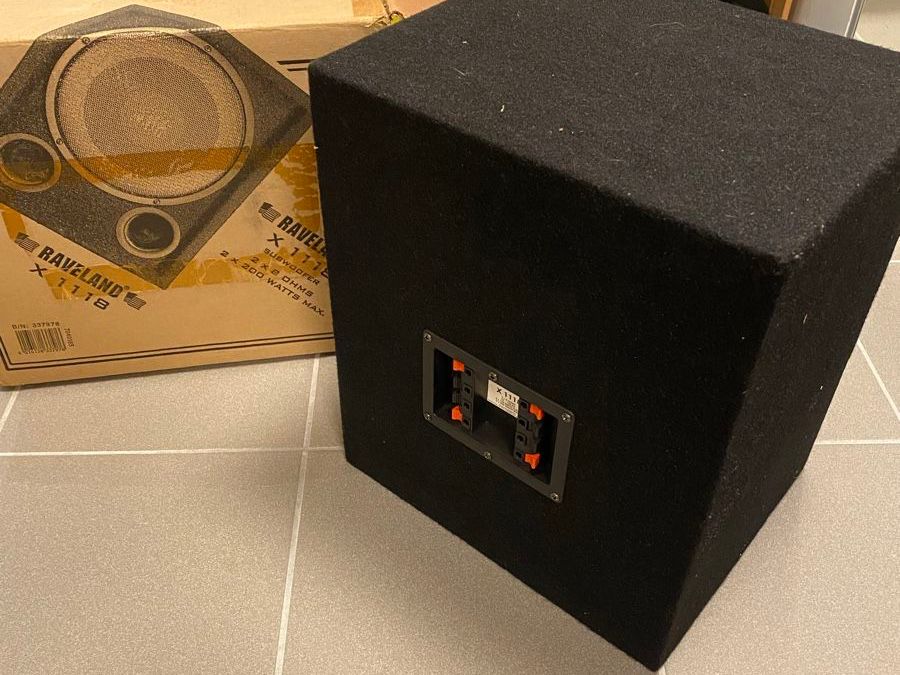 Lautsprecher: Subwoofer Raveland X 1118, 2 x 200W – Gebraucht aus Mezzovico von AnGy-AnGy 1