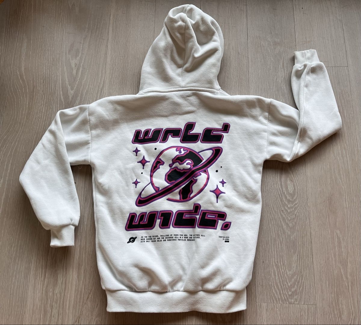 Maglioni & Felpe: Weisser Hoodie mit Aufdruck – Usato da Aarau venduto da PPhof96 2