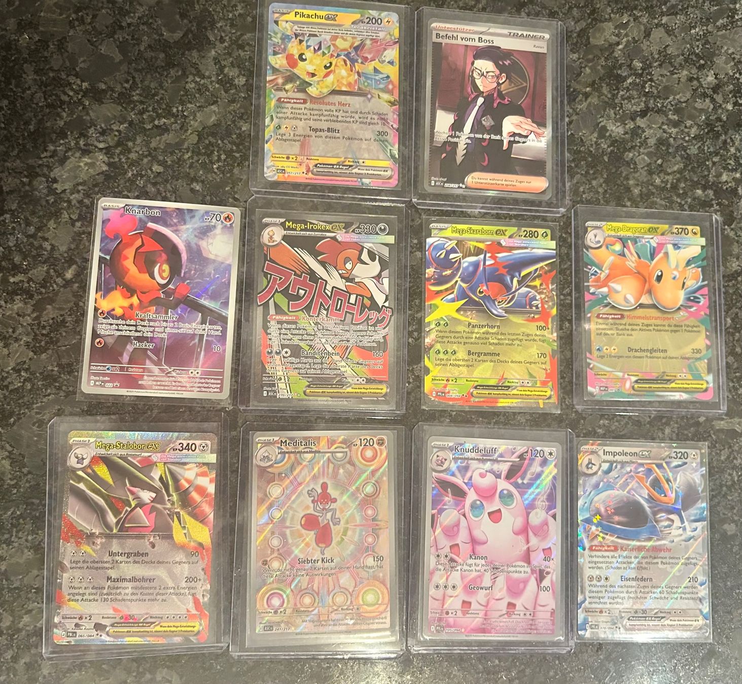 Pokémon Sammelbilder & Trading cards: Pokémon 10Karten Deutsch – Neu (gemäss Beschreibung) aus Volketswil von kri_mp95