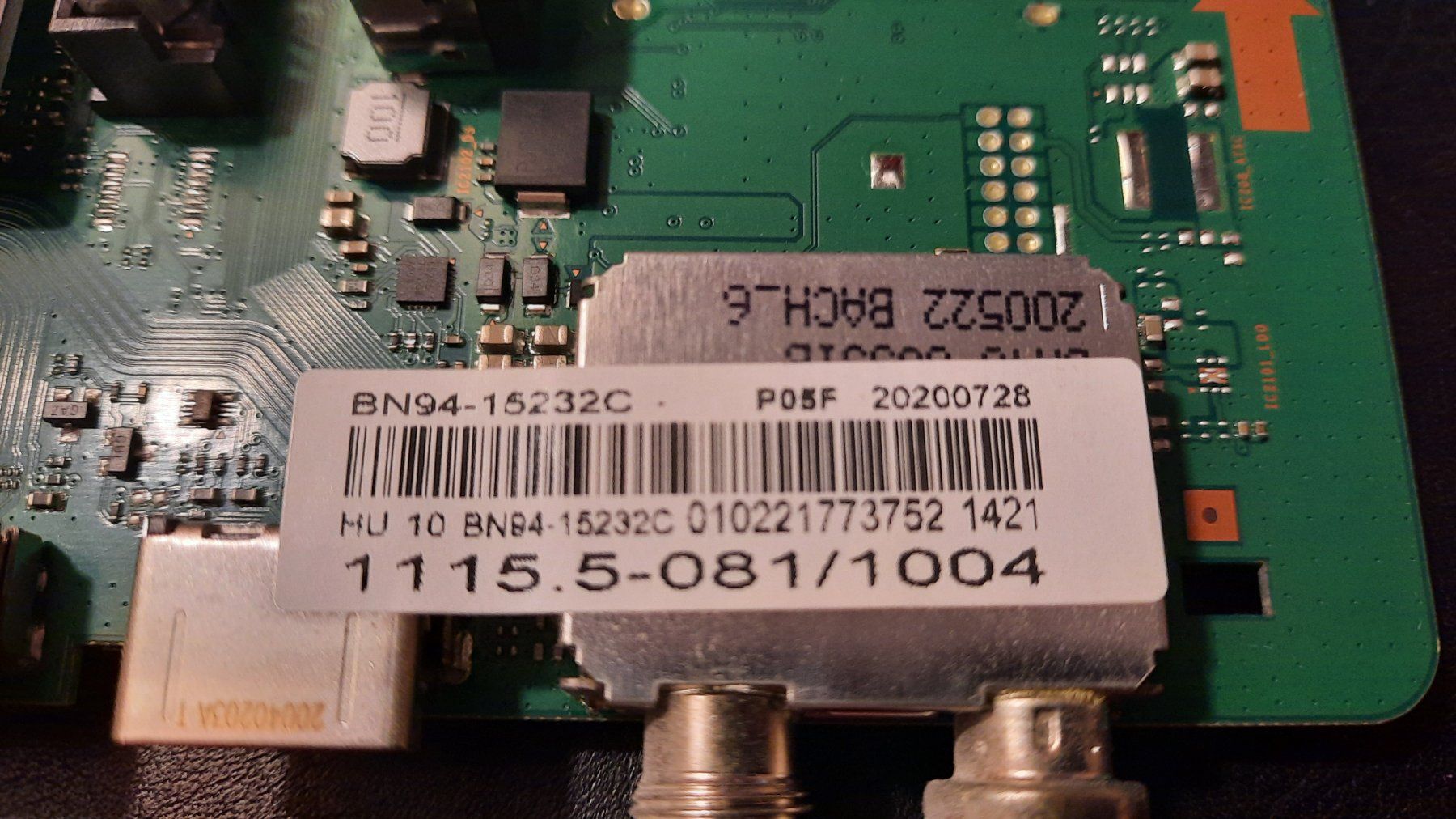 Samsung Fernseher: Samsung QE55Q60TA Mainboard BN94-15232C – Gebraucht aus Baden von Boroda 1