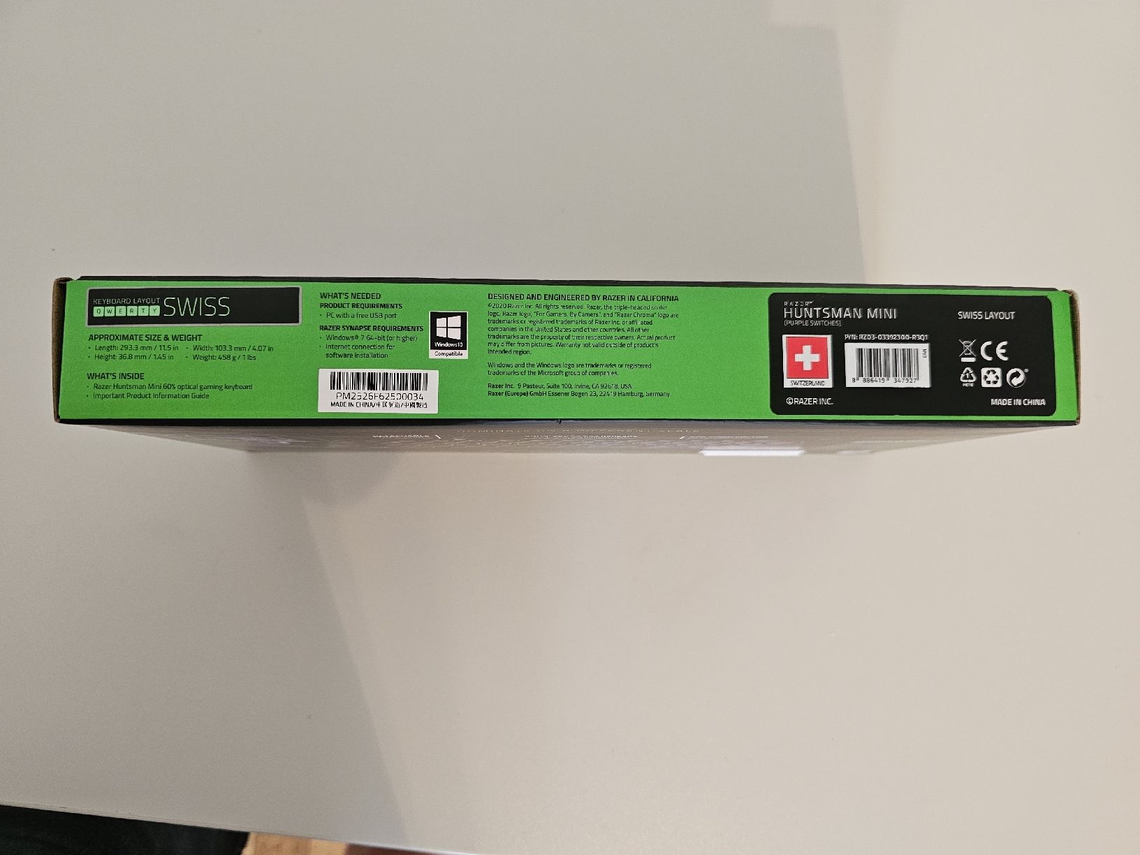Razer Tastiere: RAZER HUNTSMAN MINI – Nuovo (secondo la descrizione) da Bern venduto da oscarAC 5