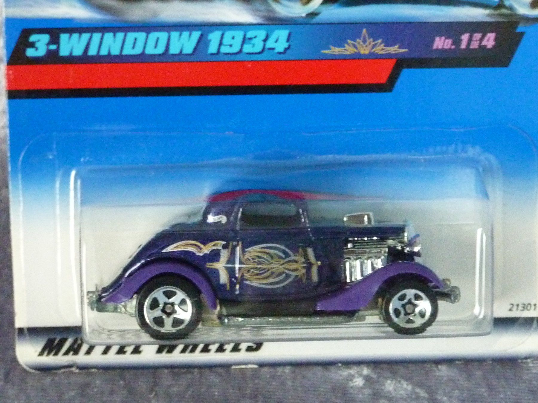 Hot Wheels Modellini d'auto: Ford 3-Window Coupe 1934  1:64 – Nuovo e nell'imballaggio originale da Dürrenäsch venduto da Cobra1ch 1