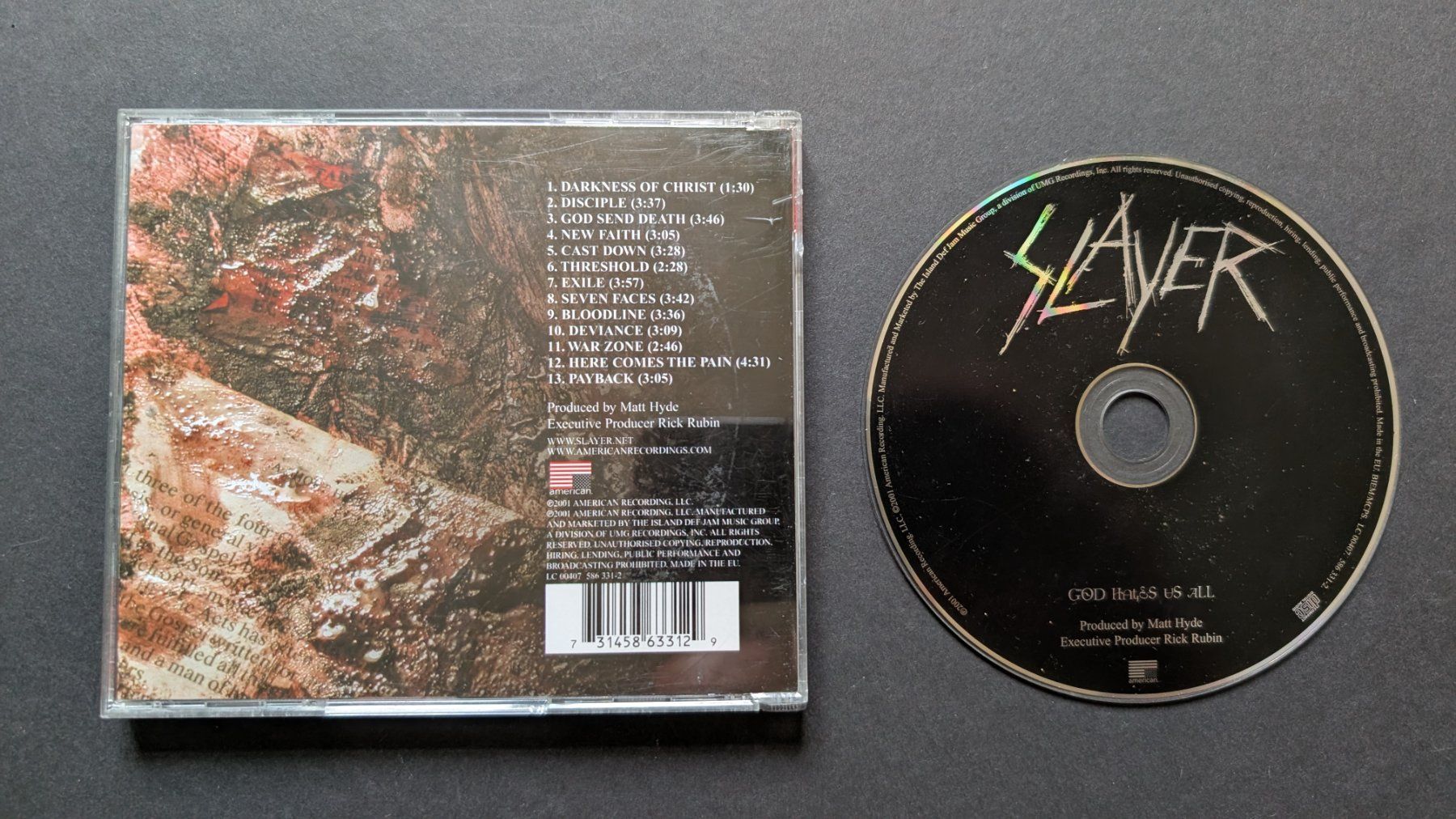CD: Slayer | God hates us all | CD – Usato da Bottmingen venduto da dan_c5wb 1