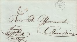 BoM Brugg - Aarau 1853, mit "Abart"