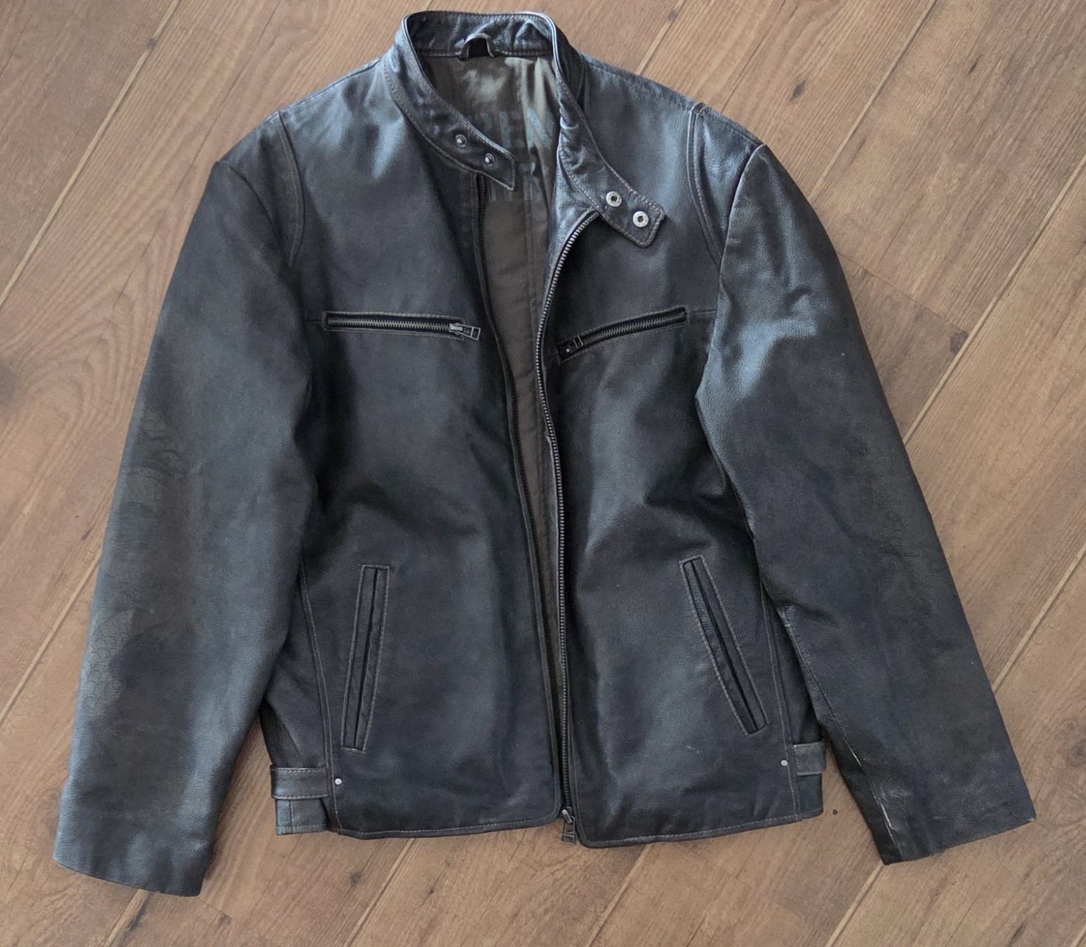 Jacken: Morena Lederjacke Gr. L mit Drachenmuster, Herbst Top! – Gebraucht aus Kaltbrunn von BarbaraR