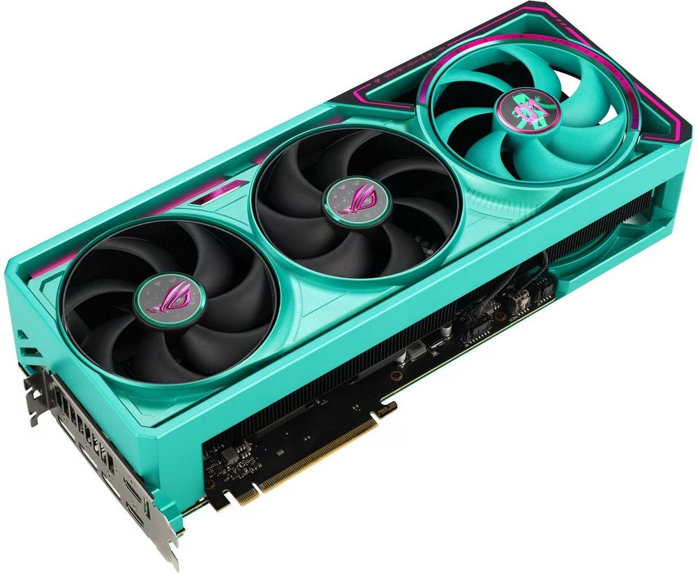Nvidia Grafikkarten: Asus Rog Astral RTX 5080 Miku Edition – Gebraucht aus Moosseedorf von Slowwdown