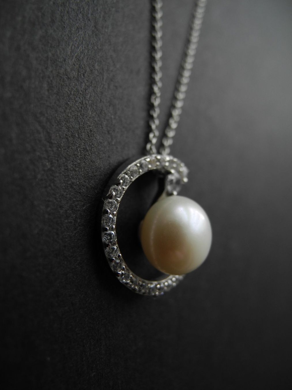 Catenine: Kette 925 Silber mit Perle – Usato da Balsthal venduto da qwer24