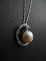 Kette 925 Silber mit Perle