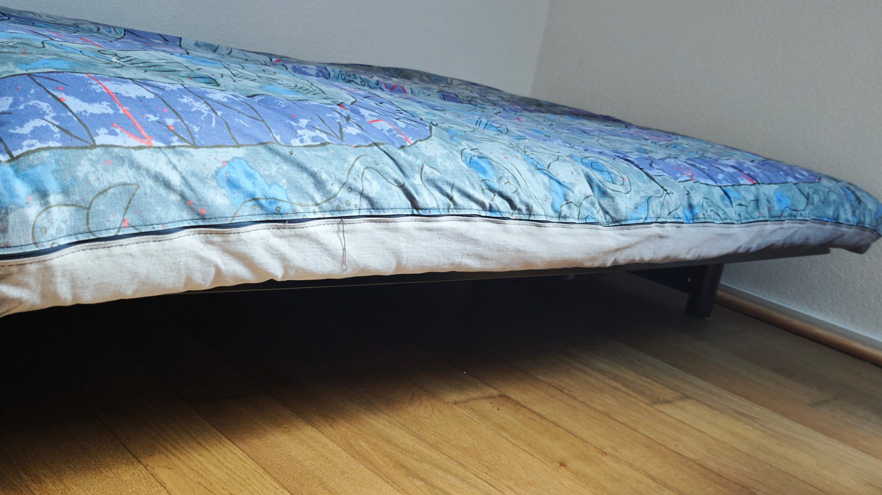 Divani: Bett Sofa 100x200cm blau – Usato da Läufelfingen venduto da begikal 4