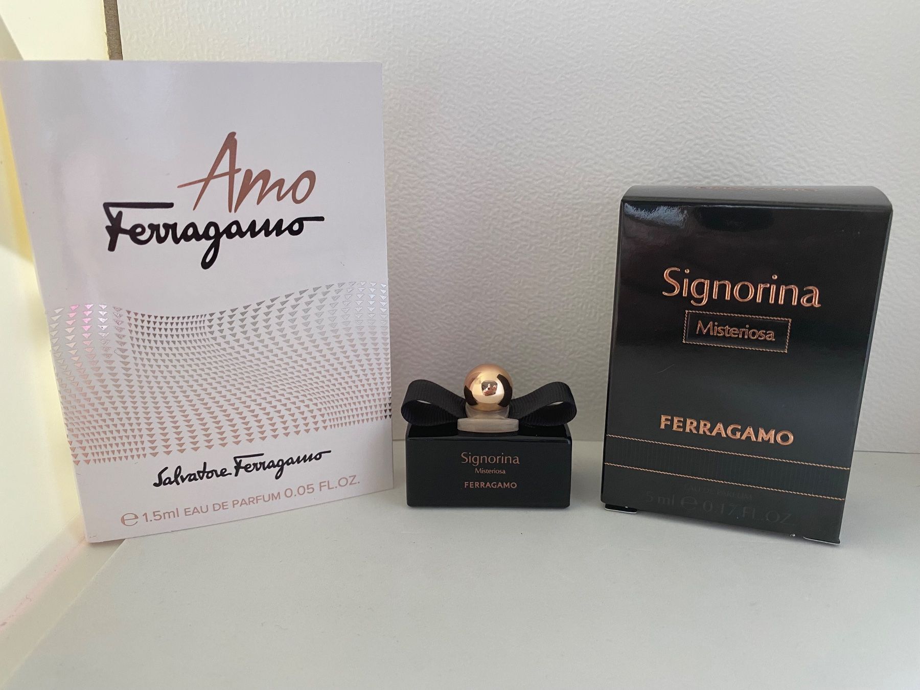 Salvatore Ferragamo Profumi & Eau de Toilette: Miniatures Salvatore Ferragamo – Nuovo e nell'imballaggio originale da Bouveret venduto da wes_7zll