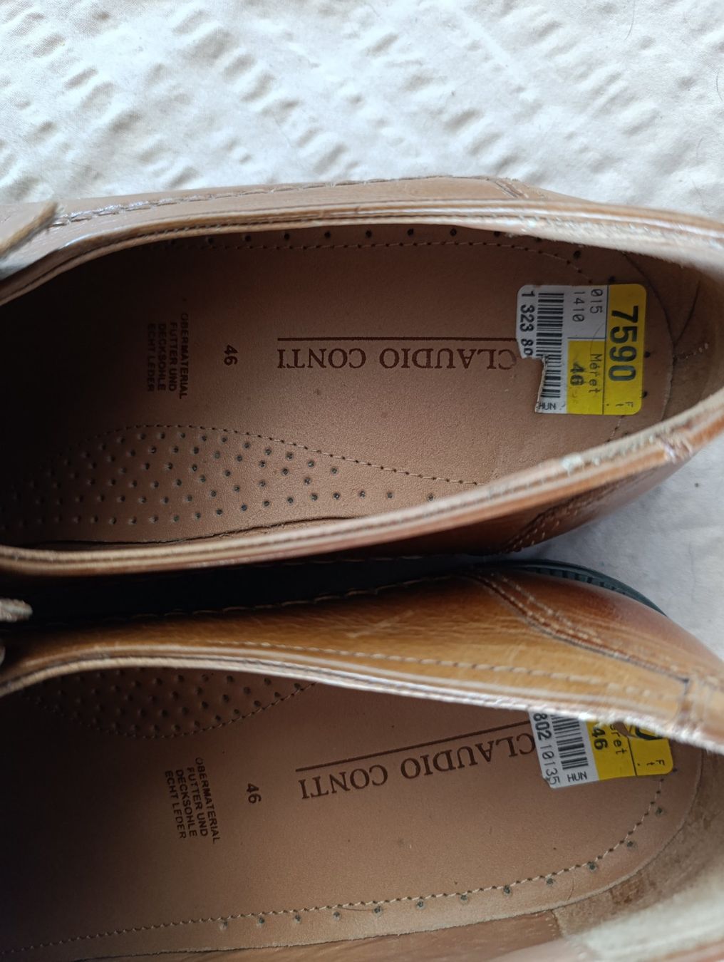 Scarpe da uomo: Leder Schuhe Gr 46 neu – Nuovo (secondo la descrizione) da Rüthi (Rheintal) venduto da marycsipet 2