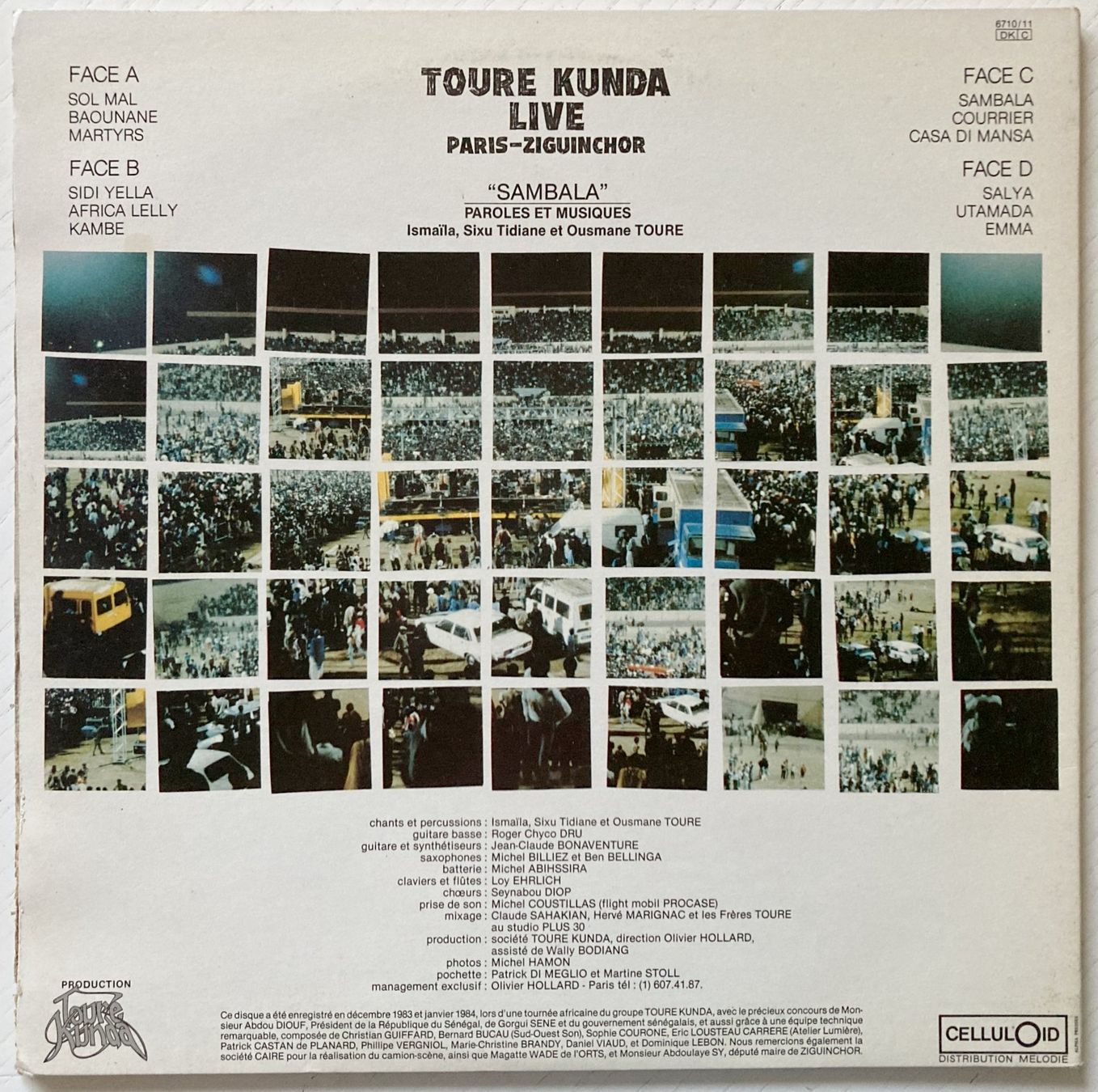 Dischi in vinile: TOURE KOUNDA - LIVE PARIS-ZIGUINCHOR – Usato da Bottens venduto da hotter-than-hell 1