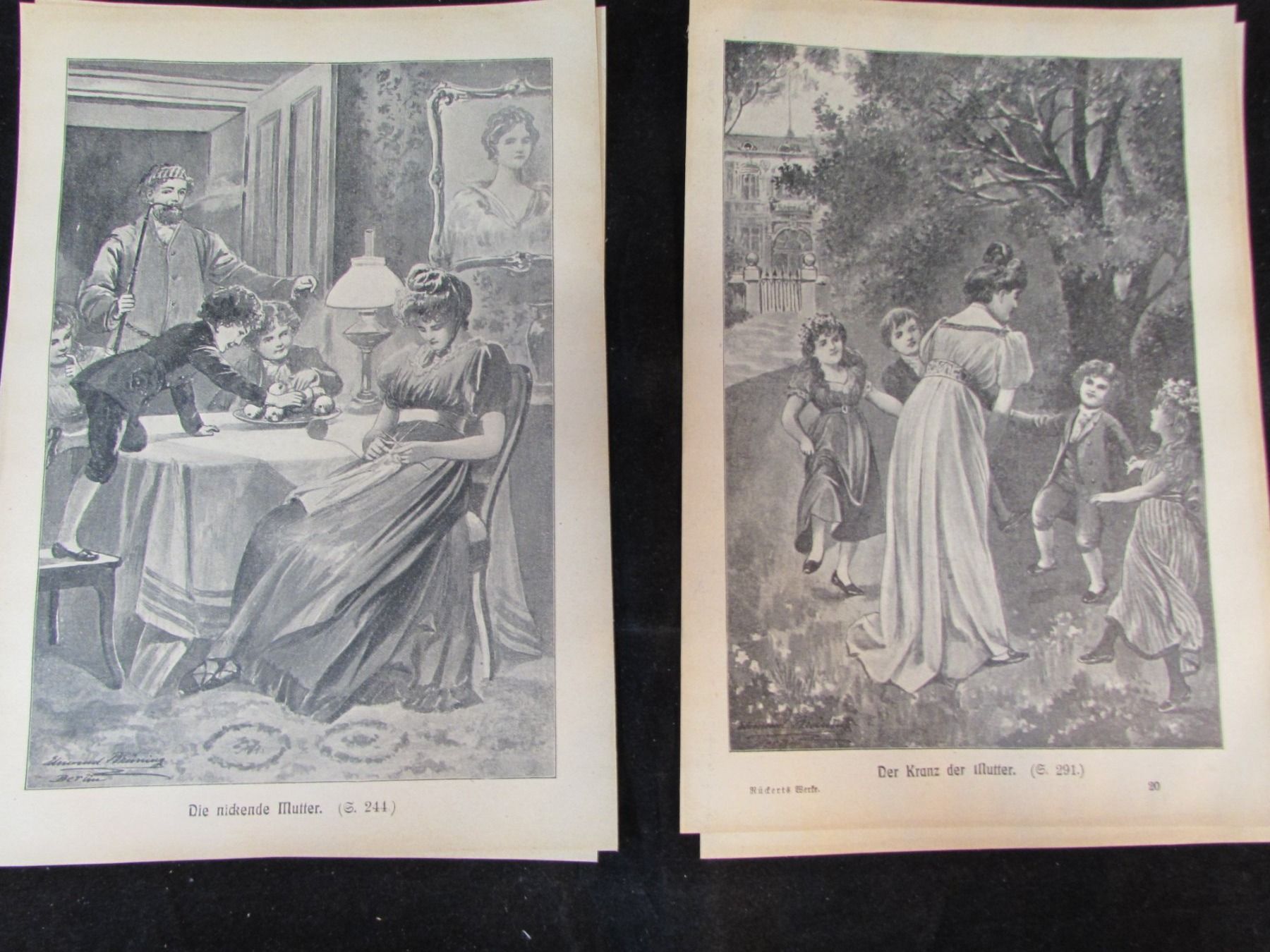 Grafiken & Lithographien: 5 Alte Lithos.,19.Jh. – Gebraucht aus Walchwil von Shells1 1