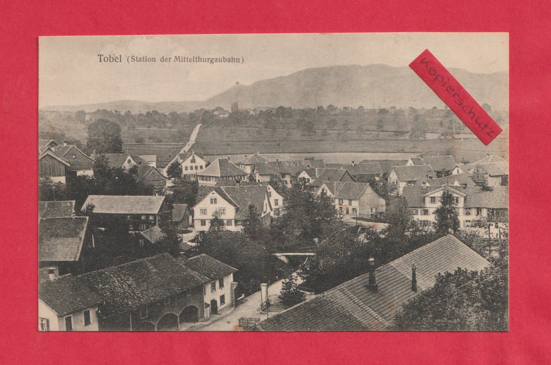 Ansichtskarten: Tobel (TG) Lichtdruck Münchwilen  Tägerschen – Gebraucht aus Zürich von Gill46