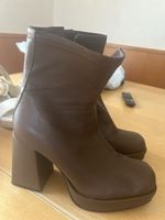 Stiefeletten braun Leder Grösse 38 neuwertig