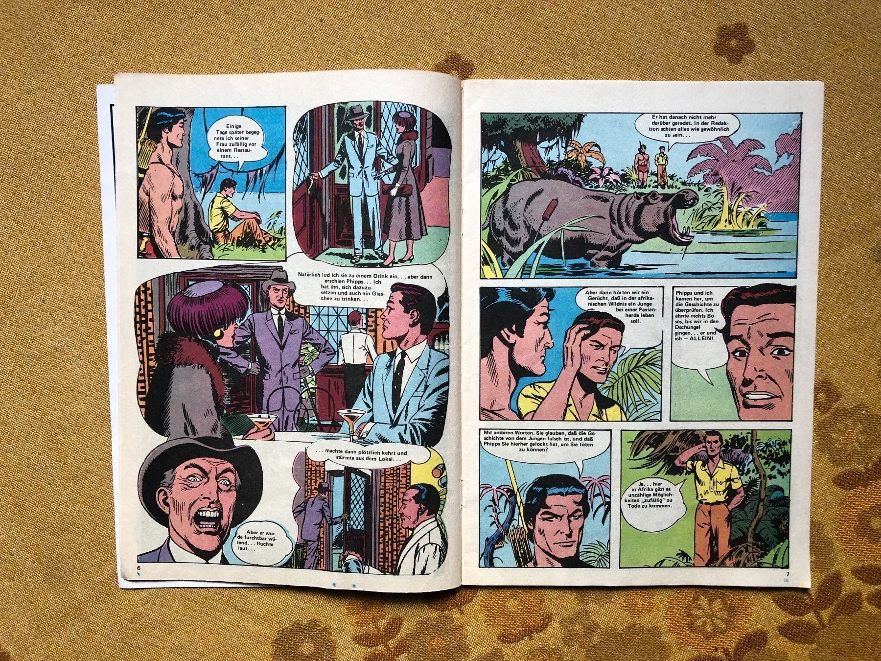 BD: Tarzan Heft Nr 135 von 1973 – D'occasion à Endingen par nathan05 2