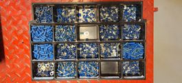 Quetsch-Verbinder Blau