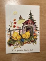 Süessi Osterkarte "Ein frohes Osterfest", Vintage Motiv!