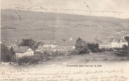 Colombier  NE   avec vue sur la côte     en 1901