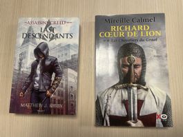 2 livres: Assassin's Creed & Richard Coeur de Lion 
