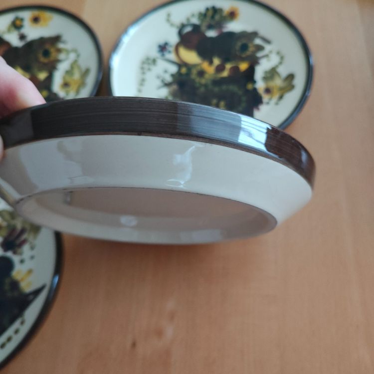 CEAR Ceramiche – Sizilianisches Keramik-Tellerset Aus Caltagirone, 3-teilig, Handbemalt