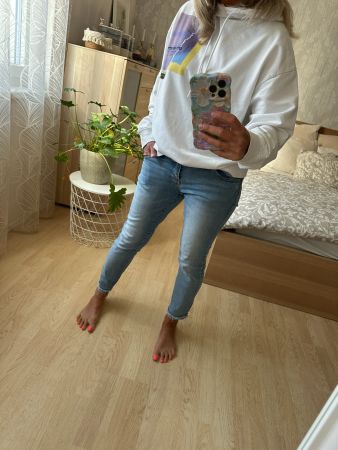 Stylischer Sweatshirt / Hoodie von Marco Polo eher Gr.M